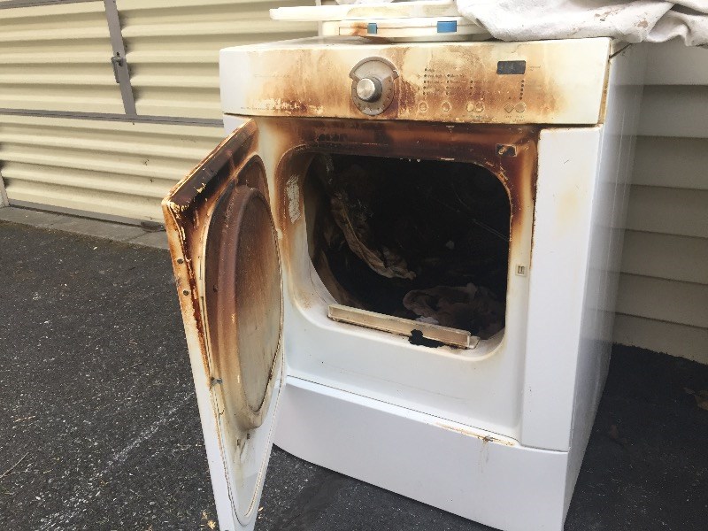 Washer and Dryer Claim 101: Fire started inside of dryer