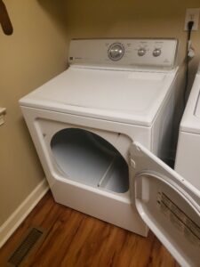 Electric dryers are susceptible to similar perils as washers, including sustaining damages from surges and wear and tear.